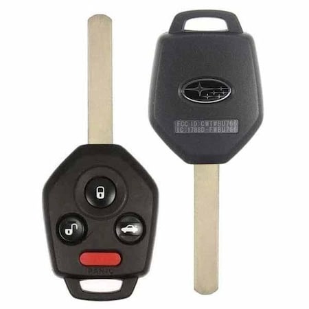 Oem OEM: NEW:  SUBARU 4 BUTTON REMOTE KEY COMBO CWTWBU766 / 57497-AJ00A / DAT17 / 4D60 RHK-SUB-AJ00A